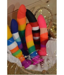 Gode ventouse 6 couleurs rose - DO-051-S-7